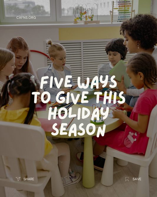 ✨ Five Ways to Give This Holiday Season